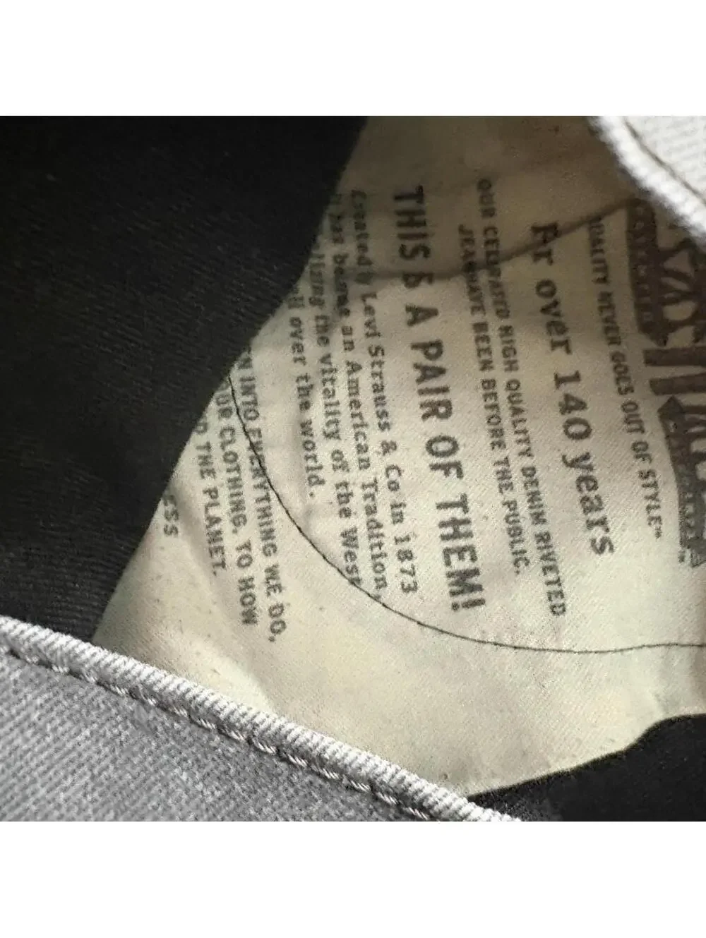 Levi's 511 Slim Fit Jeans Mens 30x30 Gray Denim Stretch Pants